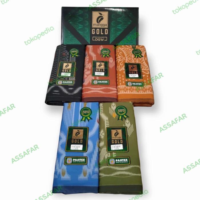 Sarung Mangga Gold Kembang DGW