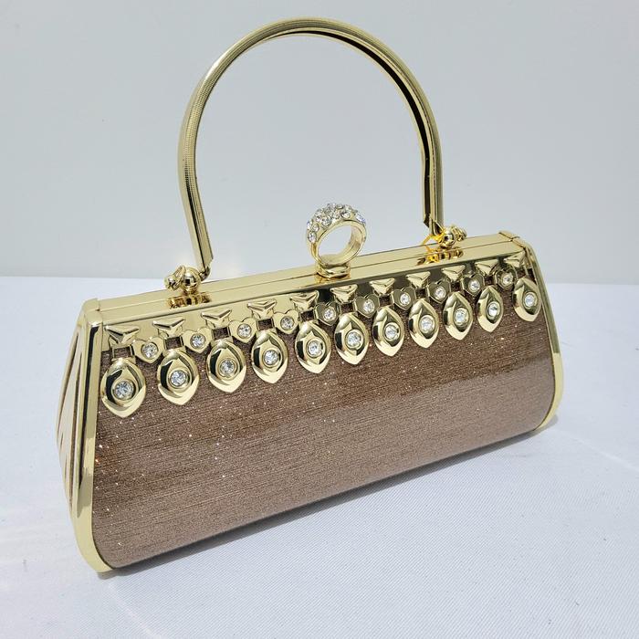 Tas Pesta Diamond Farnell 2808 Clutch Kondangan Impor