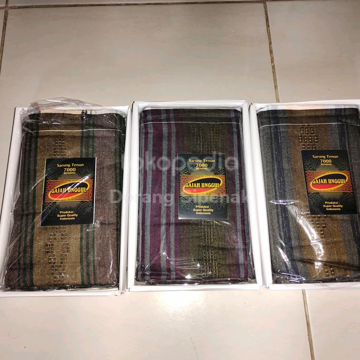 SARUNG GAJAH UNGGUL 7000 BENANG