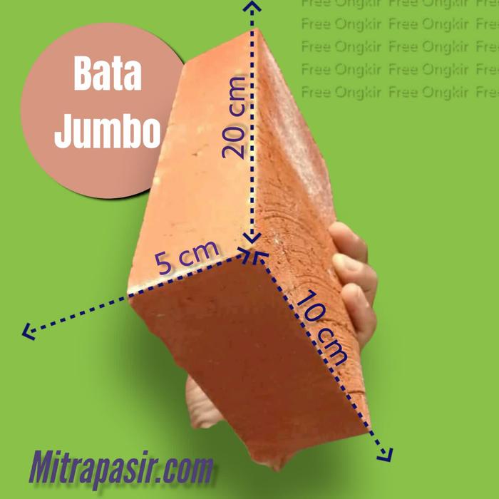 Bata Merah Press Jumbo/Batu Bata