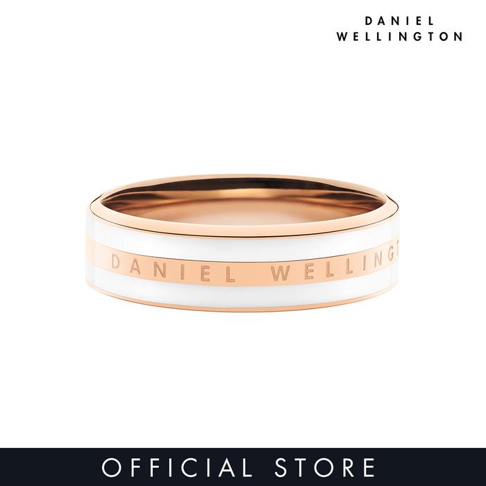 Daniel Wellington Emalie Ring Satin White RG 56 - DW00400043