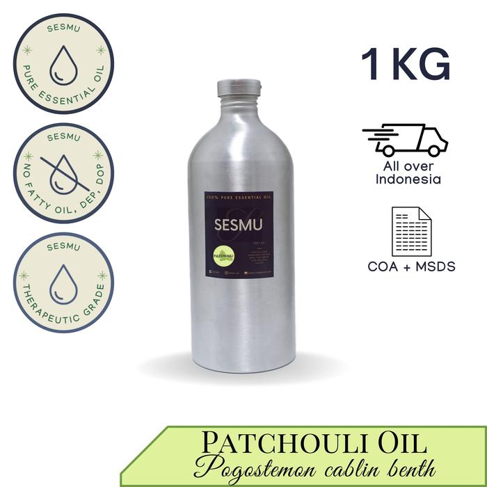 1 KG / 1 L / 1000 ML PATCHOULI (NILAM) 100% PURE ESSENTIAL OIL