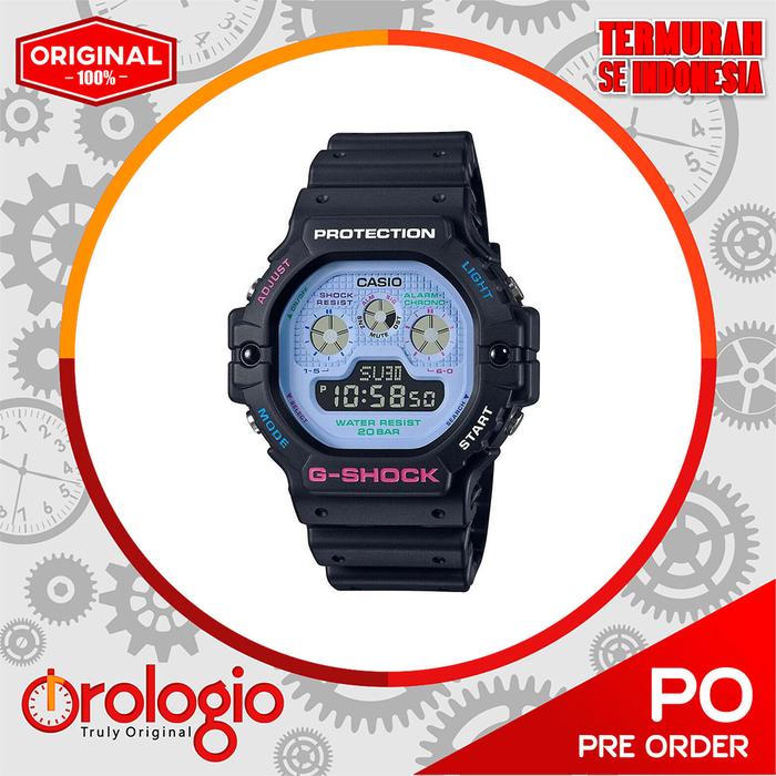 Casio G-SHOCK DW5900DN-1 Black Purple Standard Digital Watch - Ori