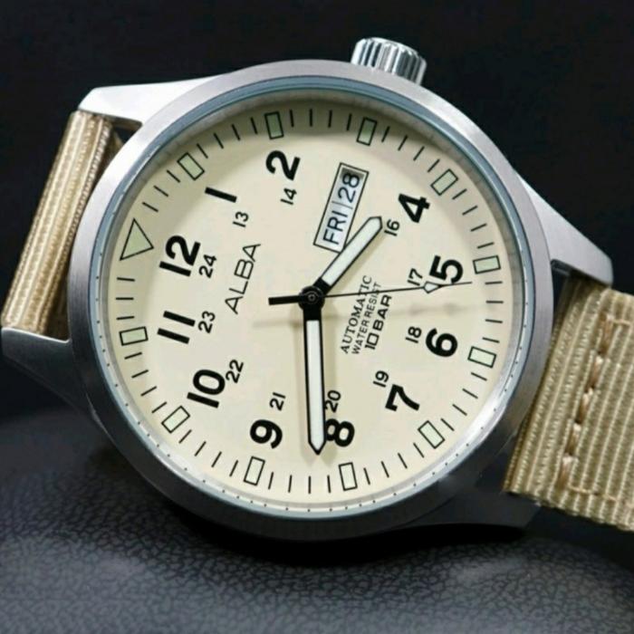 Jam tangan pria alba al4221 x1 Alba AL4221X1 Automatic