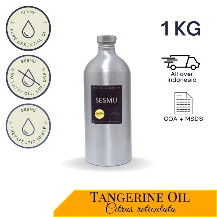 1 KG / 1 L / 1000 ML TANGERINE (MINYAK JERUK MANDARIN) 100% PURE ESSENTIAL OIL / TANGERINE OIL AROMA
