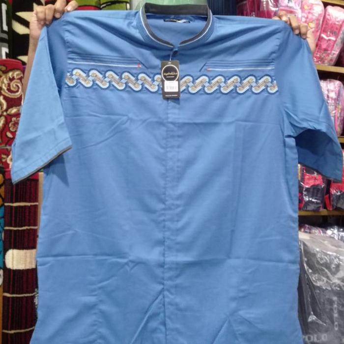 Baju koko lengan pendek ukuran jumbo L3 L4 L5