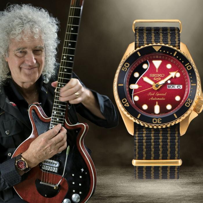 Jam Tangan Seiko SRPH80K1 SRPH80 Brian May Limited Edition