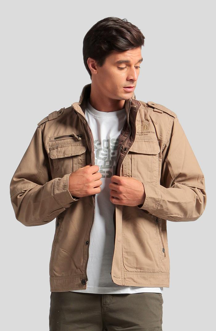 Jaket Cargo Asli MGee 3451C Macto 001 Khaky