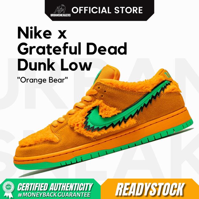 Nike SB Dunk Low Grateful Dead Bears Orange | CJ5378 800