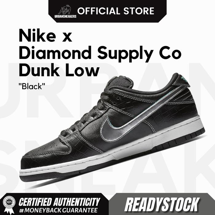 Nike SB Dunk Low Diamond Supply Co. Black Diamond | BV1310 001
