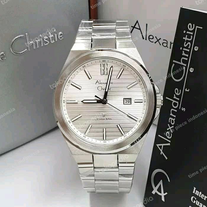 Alexandre Christie AC 8563 / AC 8563MD Silver Original & Garansi