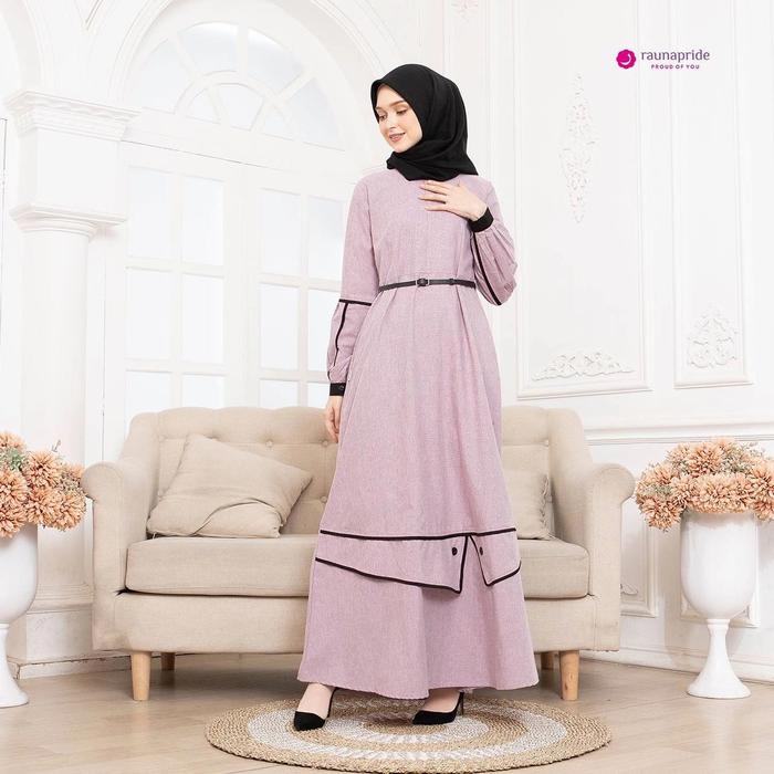 Gamis Casual RGF 04 lily polos