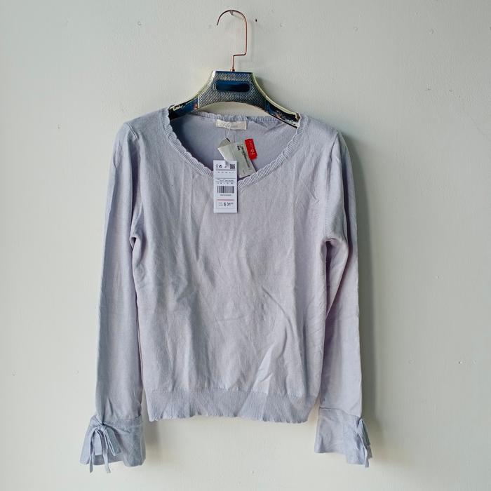 Feroux/Sweater Rajut Wanita Korea Kekinian soft premium Second Import
