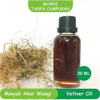 minyak atsiri akar wangi usar madu murni vetiver pure essential oil