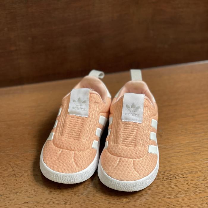 Adidas kids superstar 360 gazelle pink kids baby PRELOVED