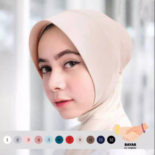 Dalaman Jilbab INNER CIPUT MARSHA Pet Ped Antem sekolah pengantin