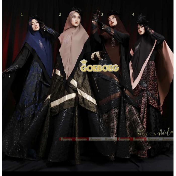 GAMIS SYARI SET KHIMAR MEWAH GOEBOEG B ORI. BAJU MUSLIM WANITA. HANTAR