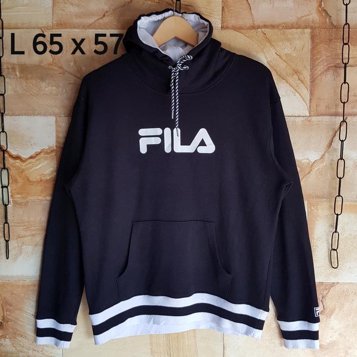 hoodie fila second original