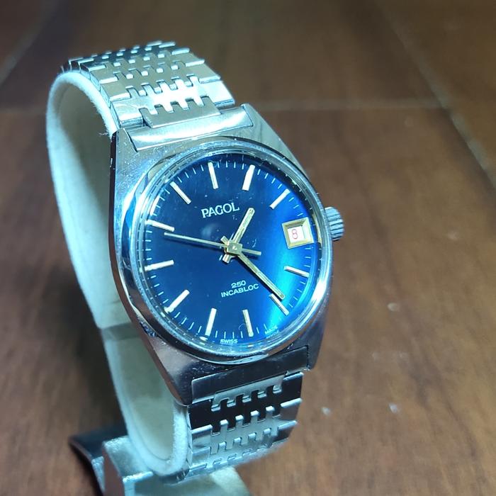 Jam Tangan Vintage Rare Pagol Swiss