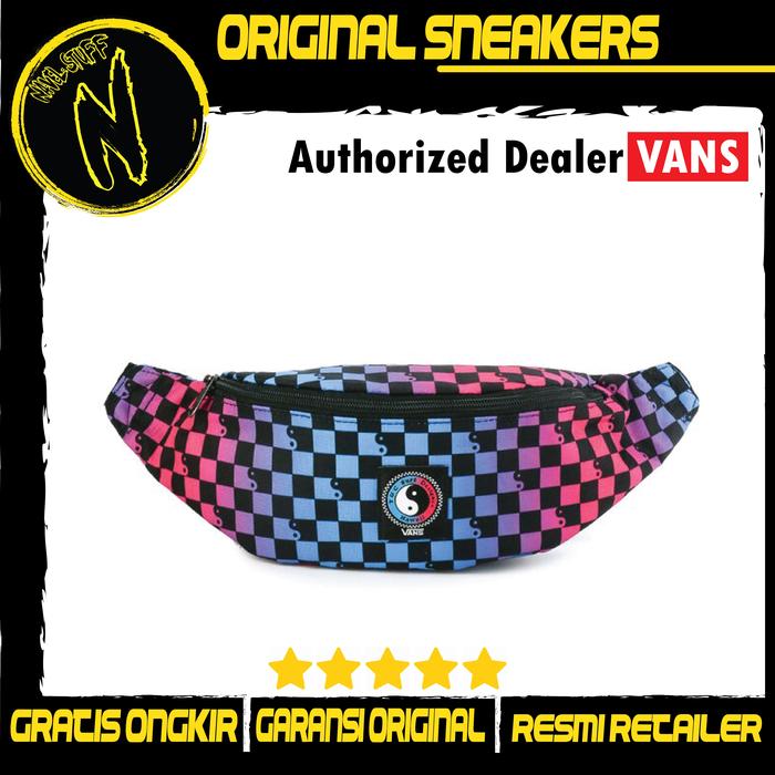 VANS BAG Mini Ward Cross Body Gradient Checker (Tas Selempang/Waistbag
