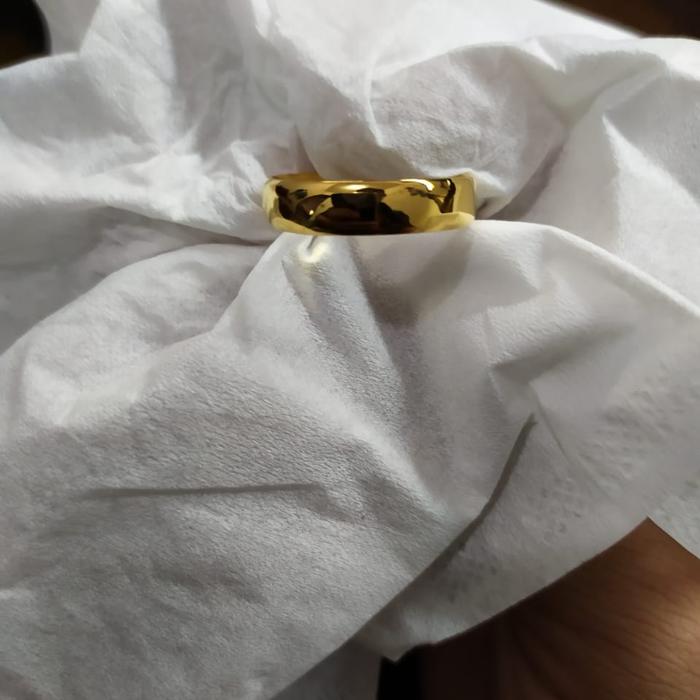 cincin polos emas 23