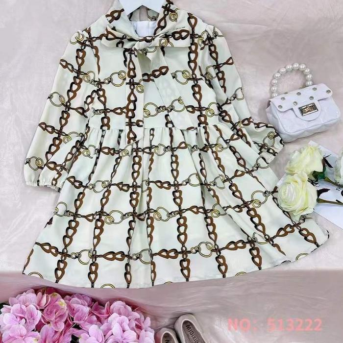 *CHERISH* PREMIUM!! KINGKID DRESS RANTAI