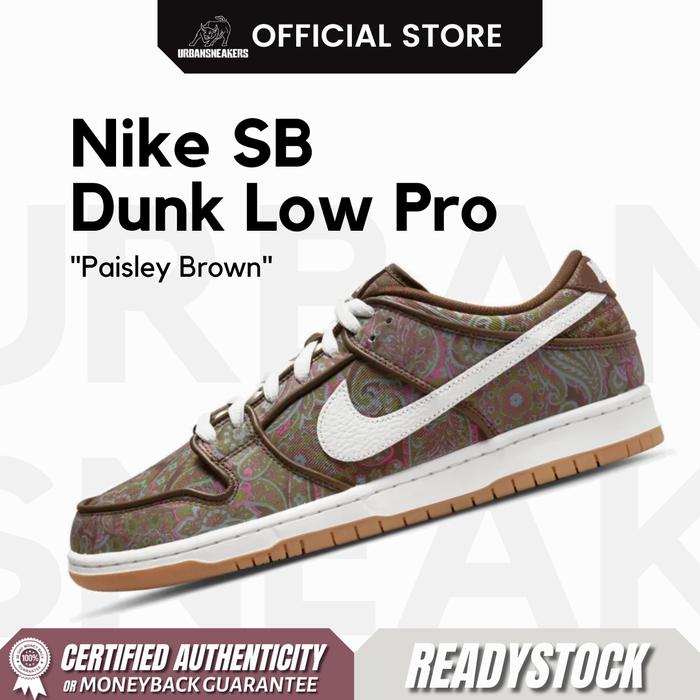 Nike SB Dunk Low Pro Paisley Brown | DH7534 200
