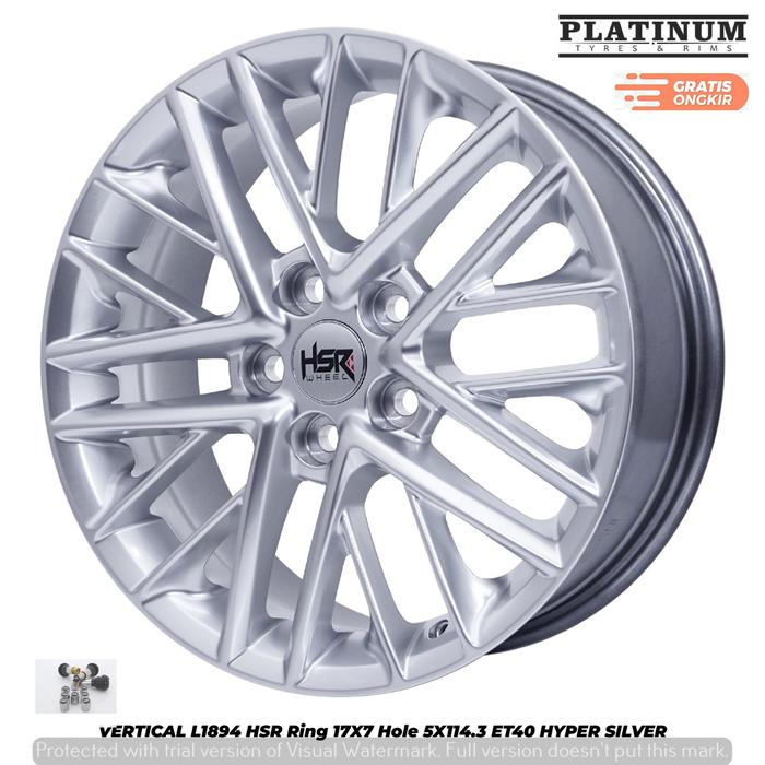 VELG MOBIL INNOVA XPANDER TERIOS RUSH XL7 SERENA HSR VERTICAL RING17