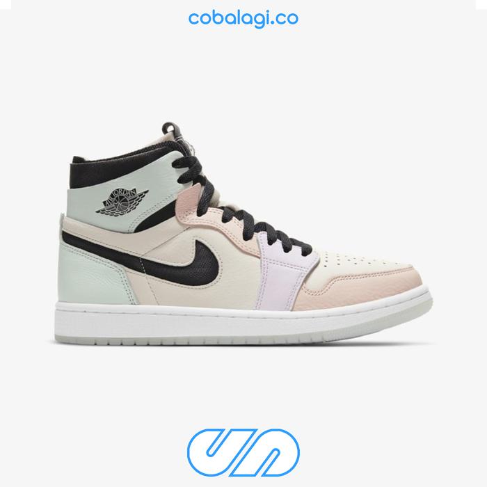 AIR JORDAN 1 High Zoom Comfort 'Easter' Pastel Womens - 100% Authentic