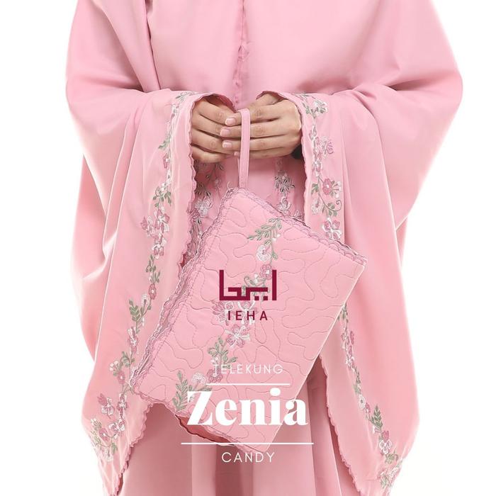 Mukena dewasa siti khadijah Zenia free tas cantik