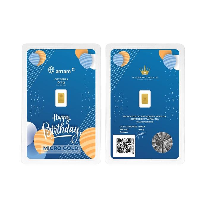 antam microgold 0.1g/antam 0.1g/antam 0.1g happy birthday/antam 0.1
