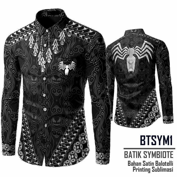 SPECIAL EDITION! KEMEJA BATIK VENOM, ANTI-VENOM, & WAYANG VENOM