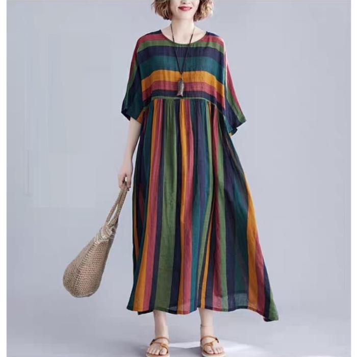 Loose Maxi Dress Import Maxi dress longgar import