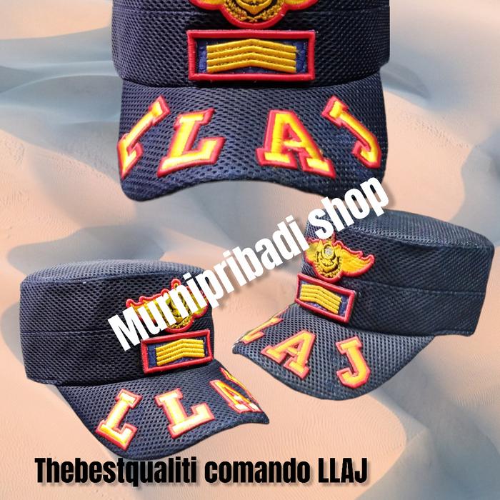 topi komando LLAJ 2D jaring