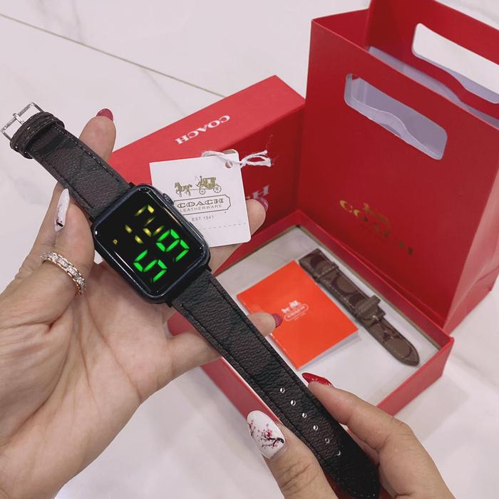 Jam tangan kulit murah jam tangan digital coach