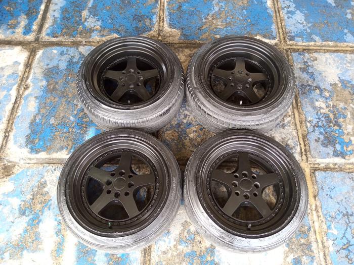 Velg Dan Ban Bekas Copotan Racing Hsr Rumoi Celong Ring16 Baut 4