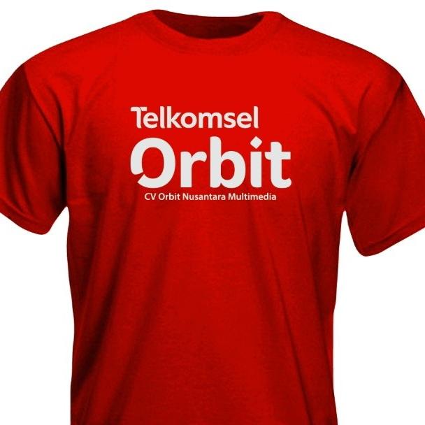 Kaos Telkomsel Orbit Pria/Wanita