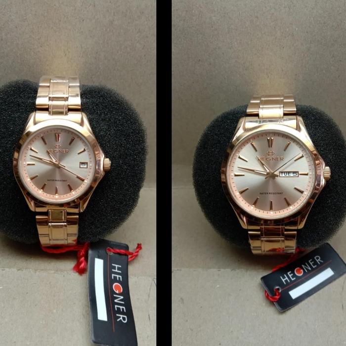 HEGNER HW 8009 original rantai couple/pria/wanita analog