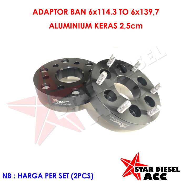 ADAPTOR VELG NISSAN NAVARA ADAPTOR BAN NISSAN NAVARA 6 X 114.3 MENJADI