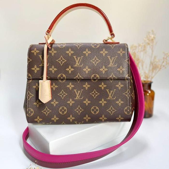 LV Cluny BB Monogram Fuchsia