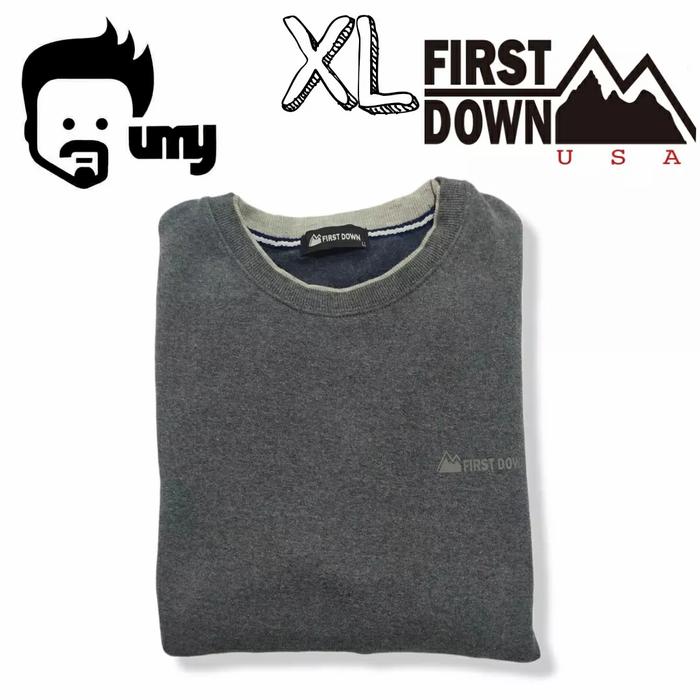 crewneck first down