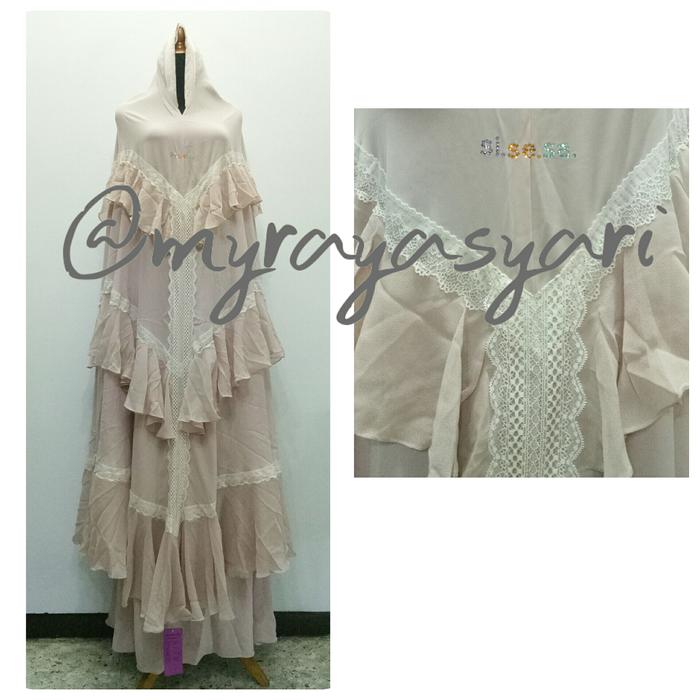 mukena sisesa prayer set tsuraya dusty pink