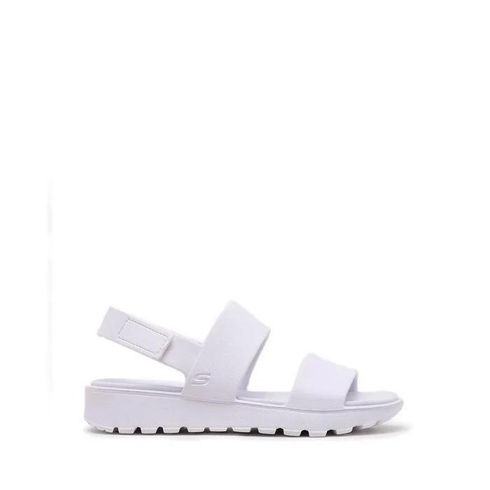 Sepatu Sandals Skechers Breezy Feels Womens Sandals-White-SKE111054WHT