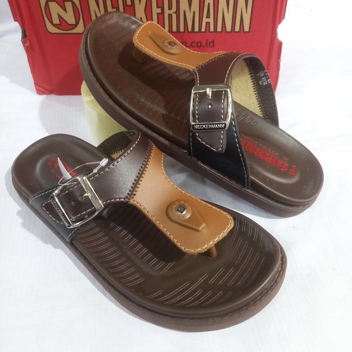 sandal jepit anak laki-laki Neckermann EJ-044 original sendal kulit