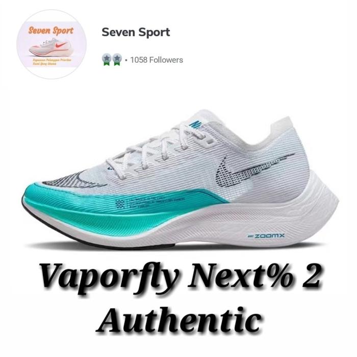 Nike ZoomX Vaporfly Next% 2 Original - White Blue