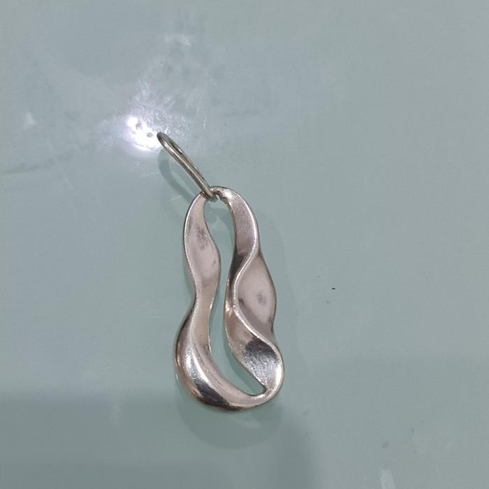 bandulan kalung silver perak tanpa rante