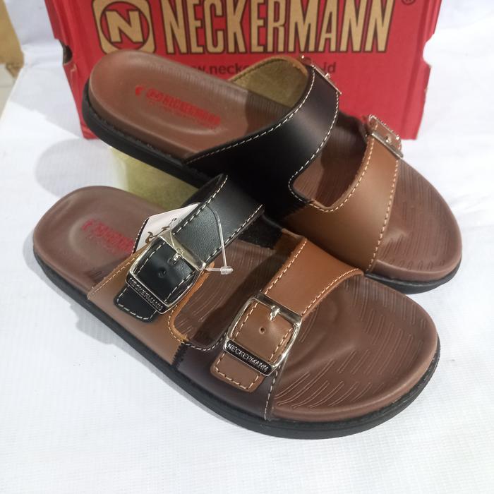 sandal kulit anak laki-laki neckermann ej-051 original slempang 2