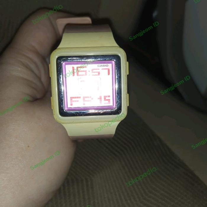 jam tangan casio LDF-20 Preloved minus pemakaian
