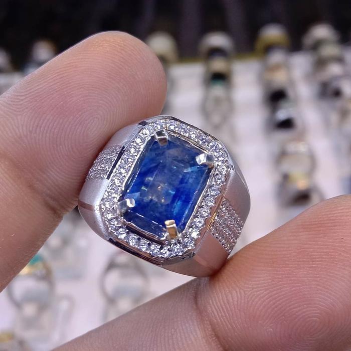 natural blue sapphire memo /sertifikat cgl lab