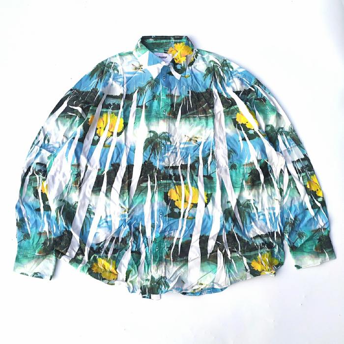 Kemeja Doublet Aloha Shirt 100% Rayon made in japan